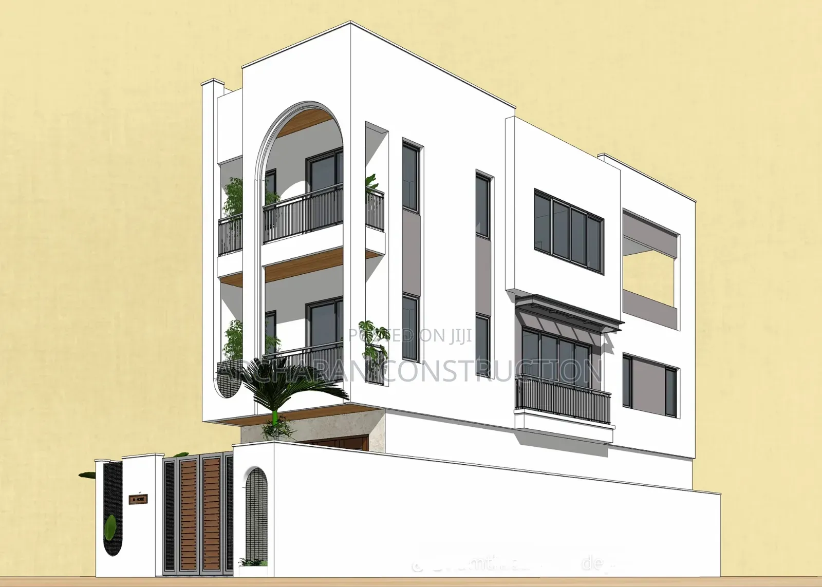 5bedroom Duplex on a Half a Plot of Land at Ikorodu