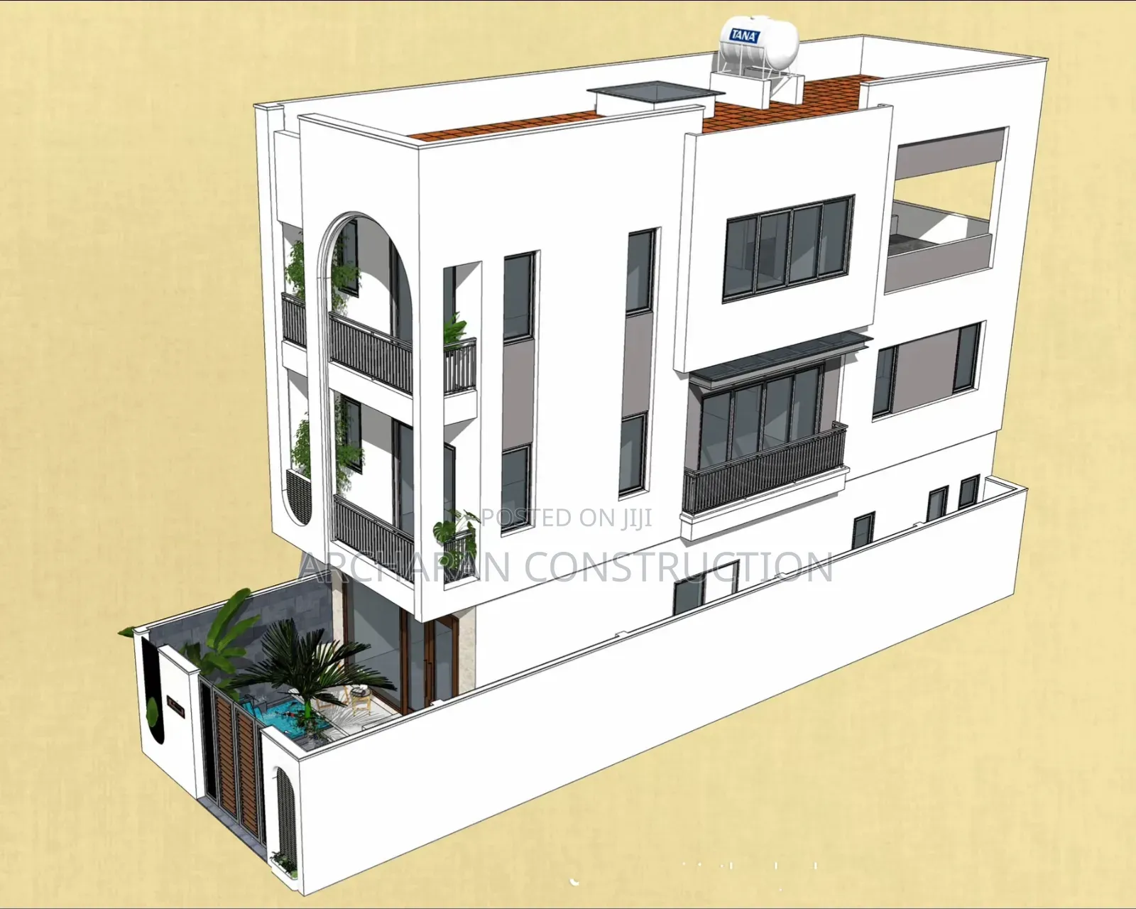 5bedroom Duplex on a Half a Plot of Land at Ikorodu