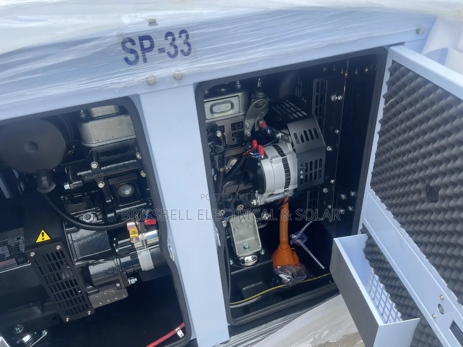 Complete England Perkins Soundproof Diesel Generator 33kva