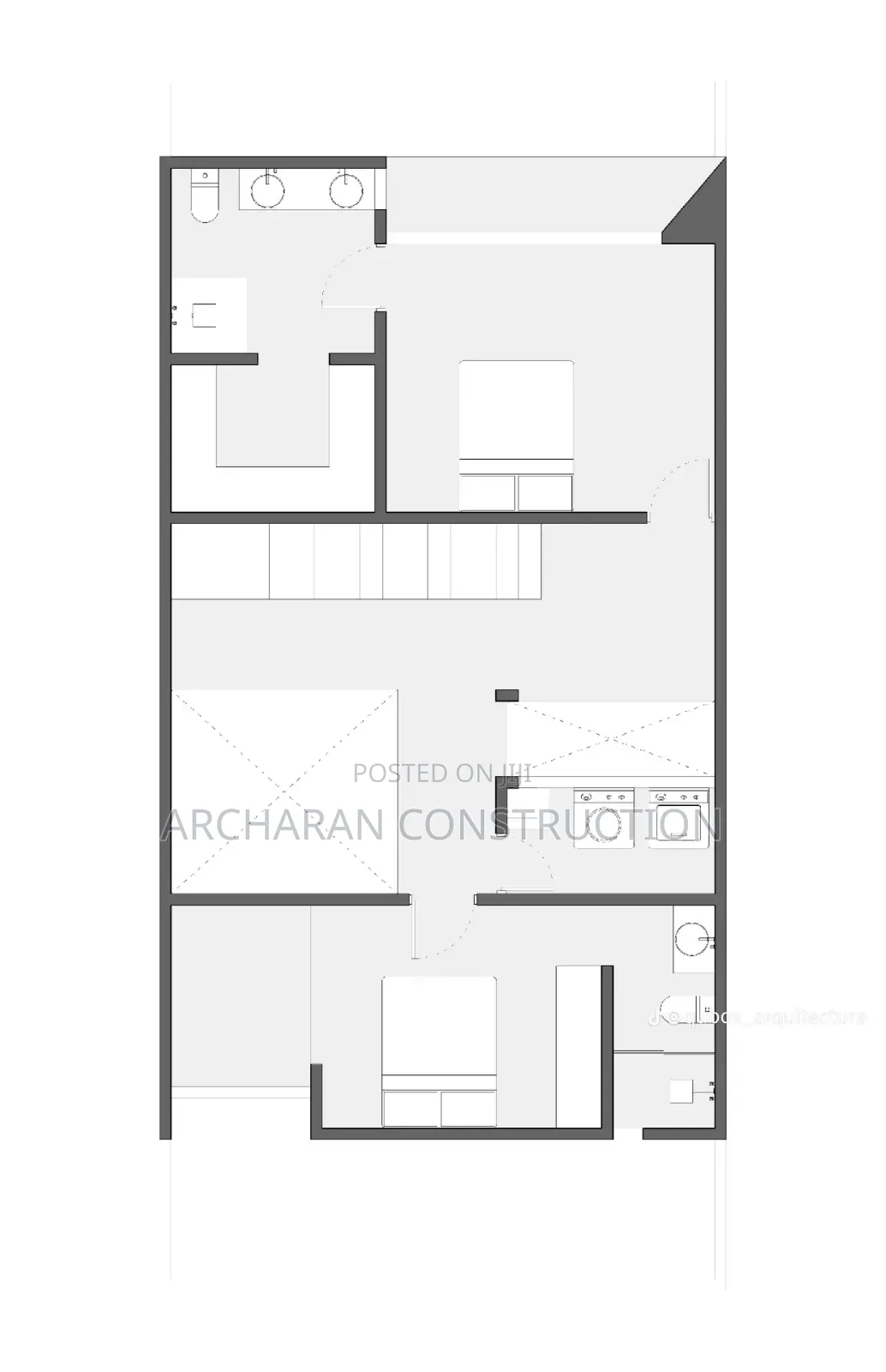 Perfect Duplex Design in a Half a Lot of Land at Lekki