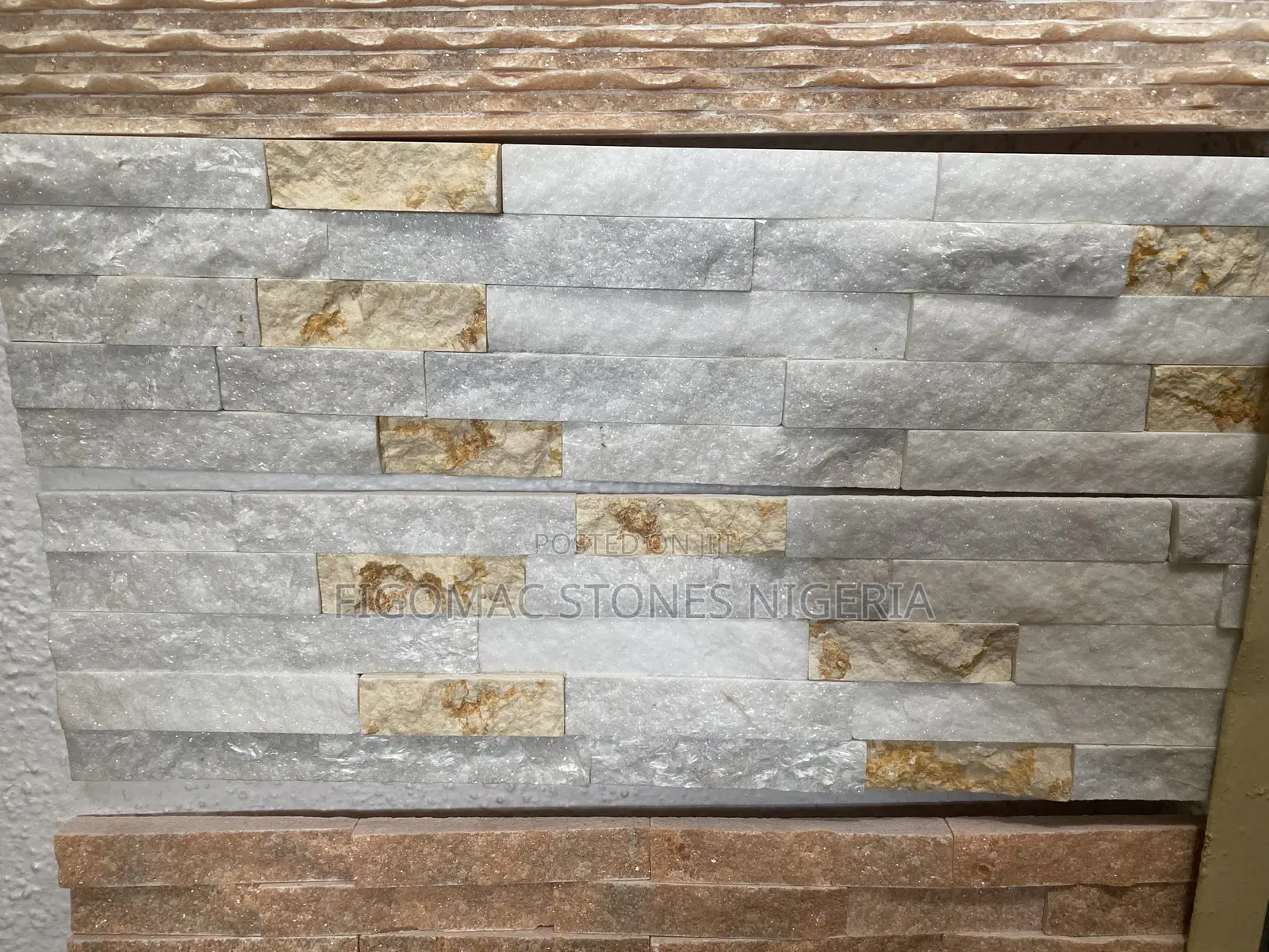 Culture Stone White Gold