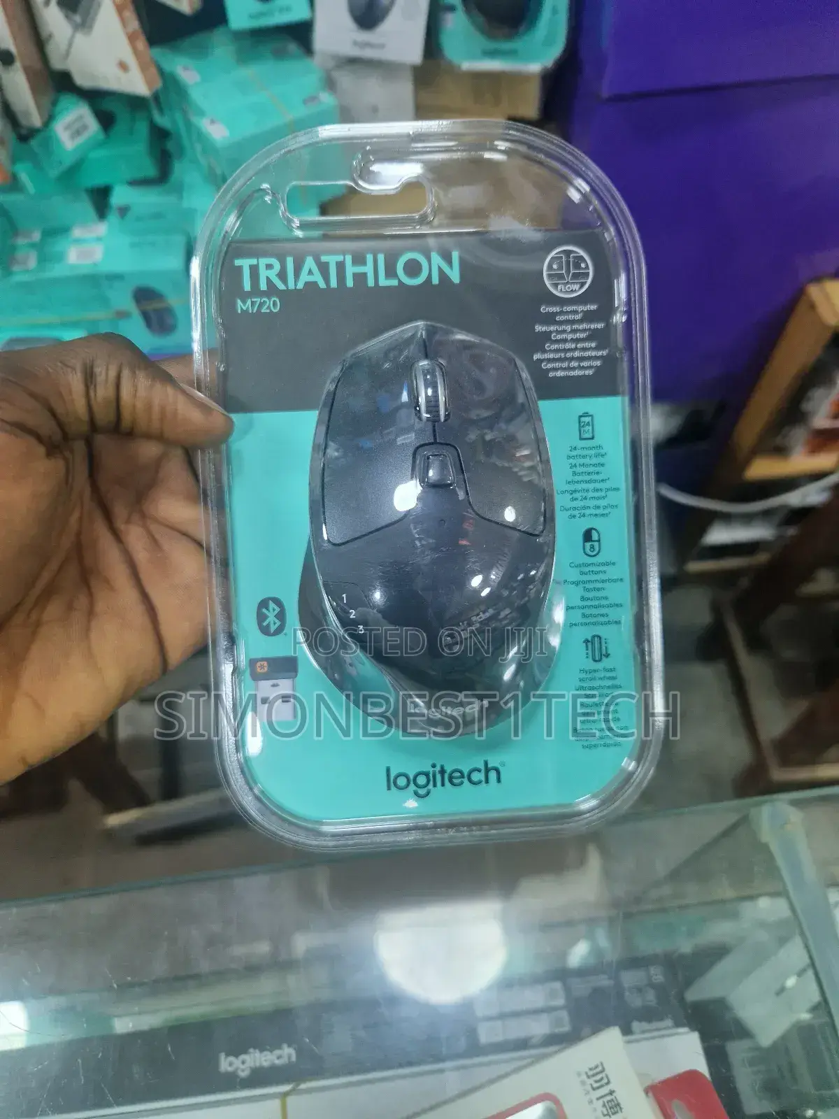 Triathlon Logitech M720 Mouse