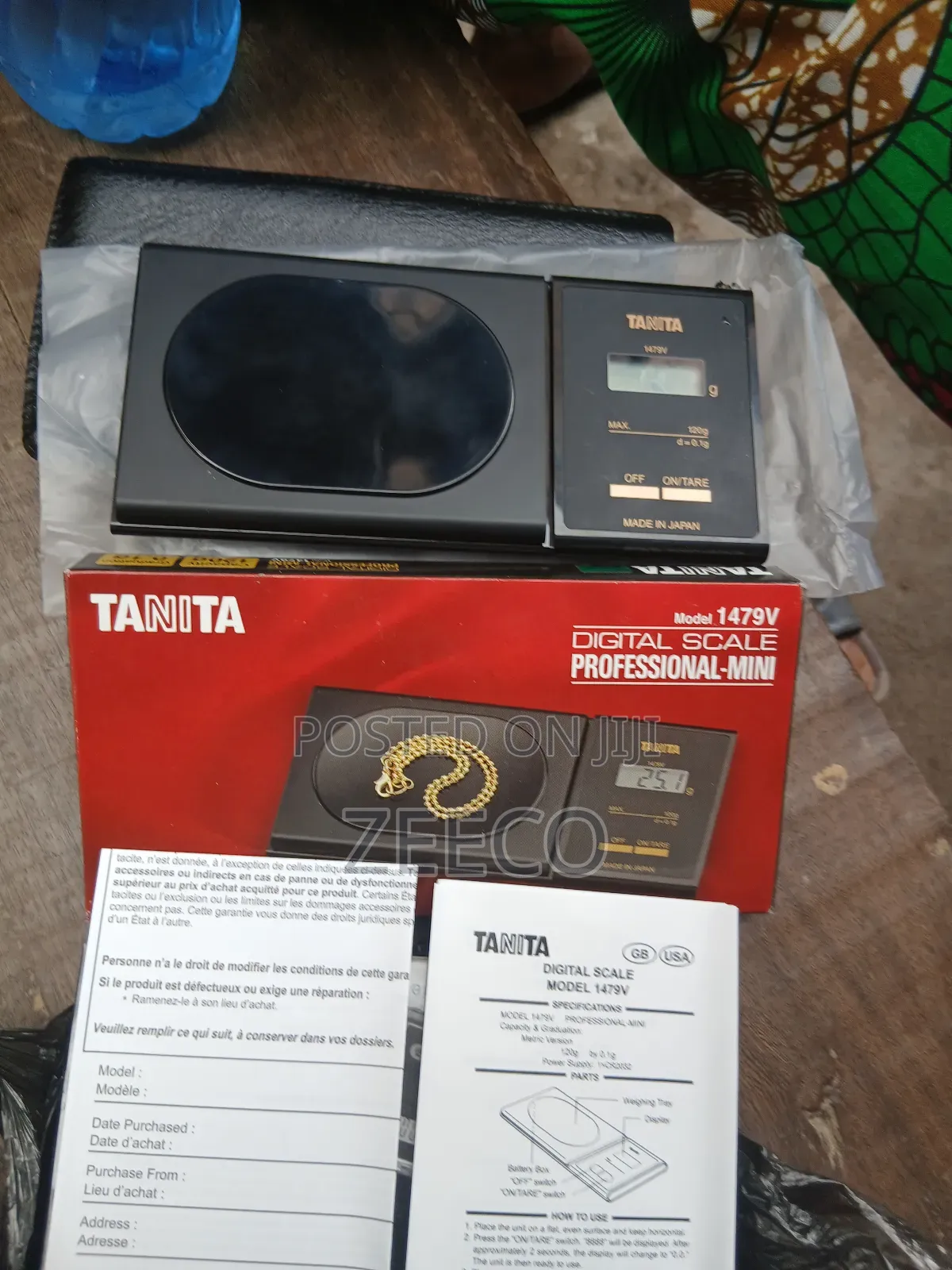 Digital Scale 120g Made in Japan