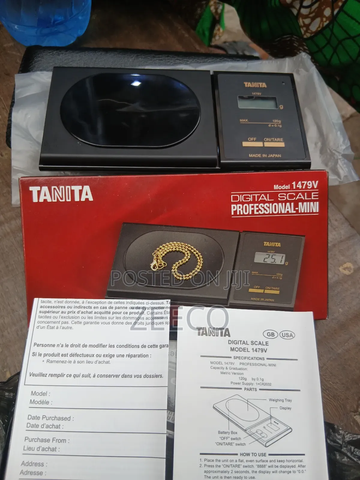 Digital Scale 120g Made in Japan