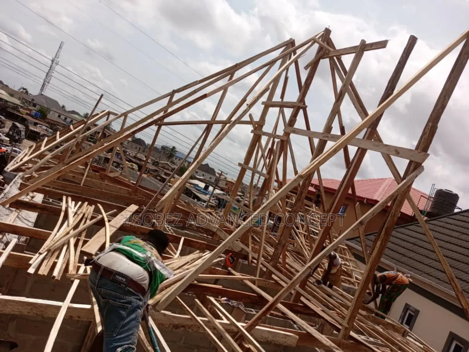 High Roof Professional Roofing Wood Work