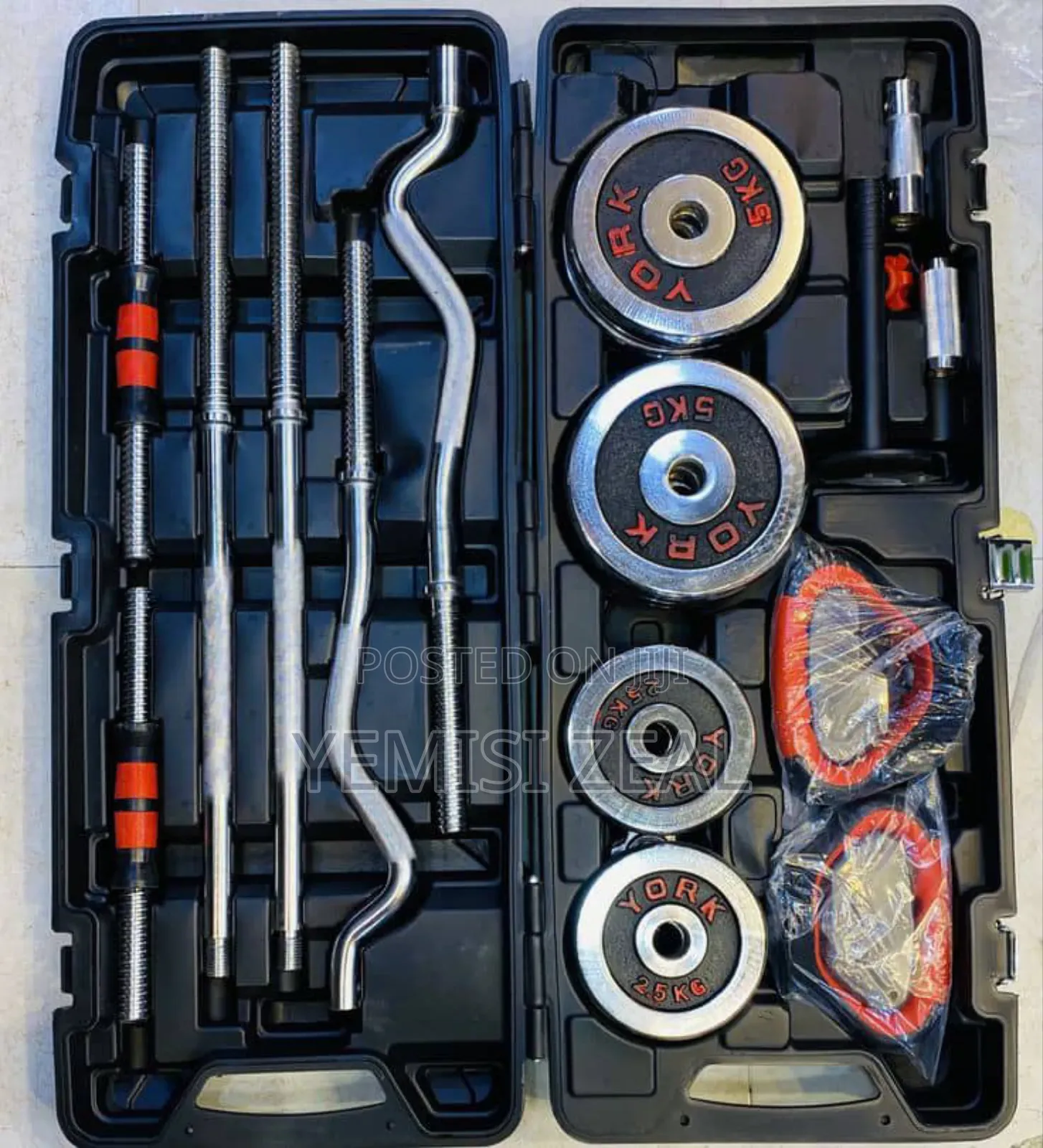 55kg Dumbbells Case Set