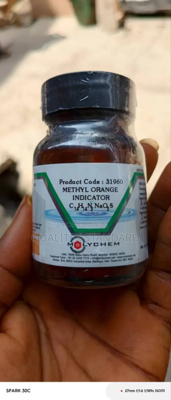 Methyl Orange Indicator