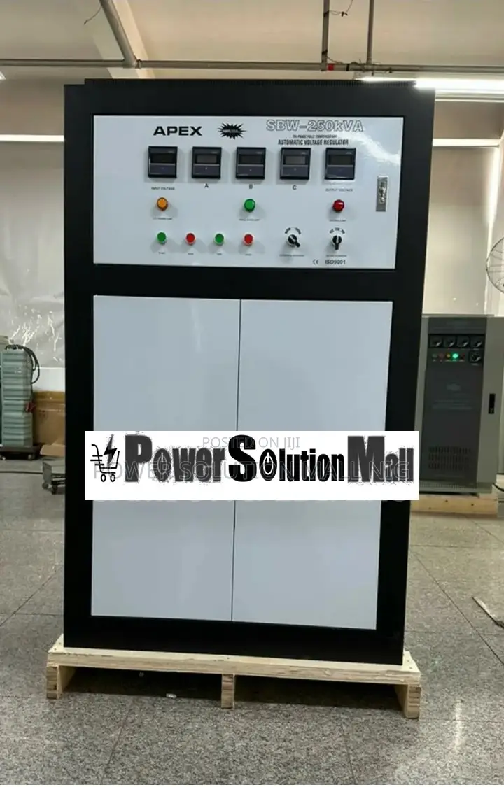250kva Apex Power Three Phase Stabilizer