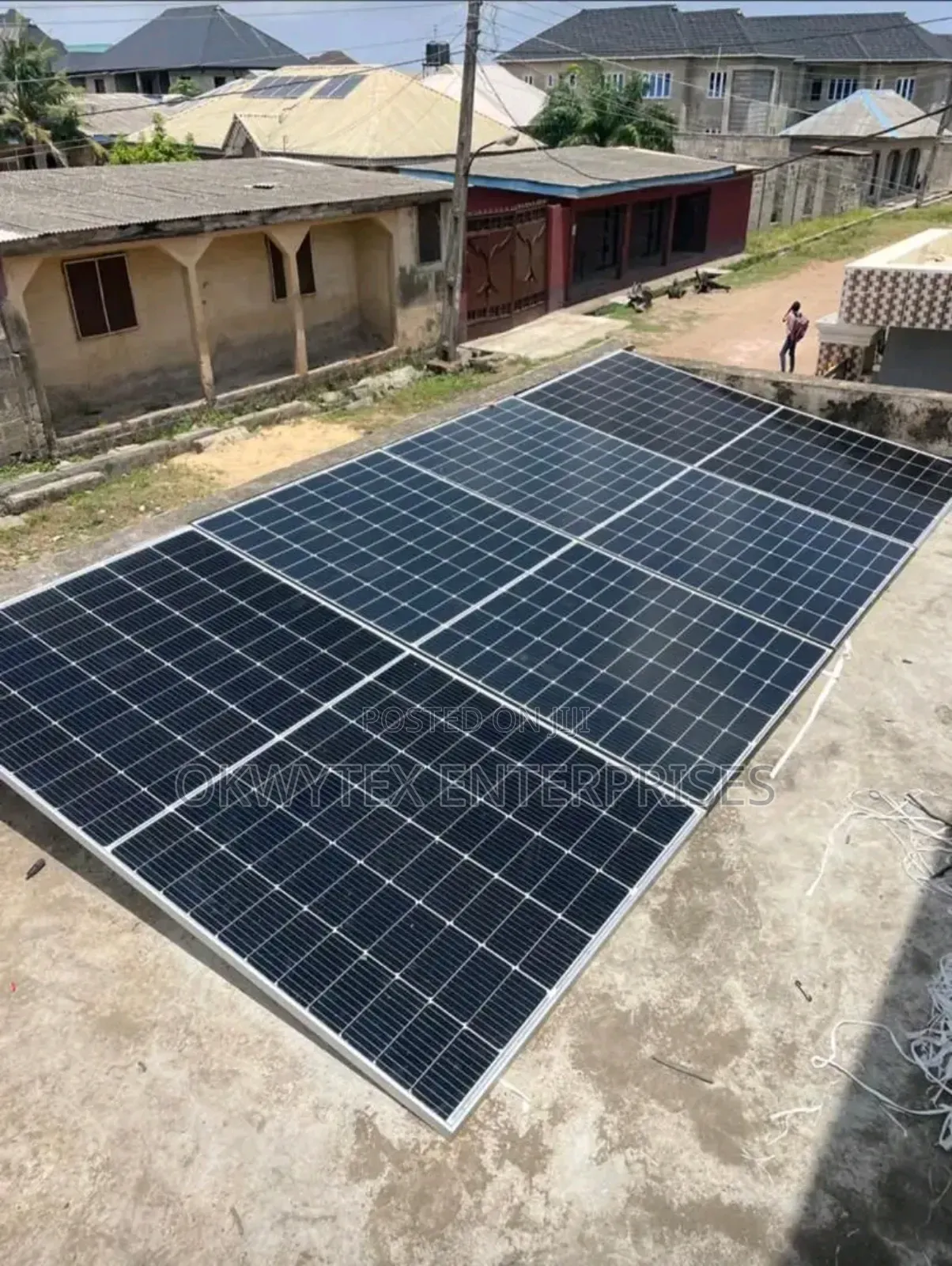 550watts Jinko Mono Crystalline Solar Panels