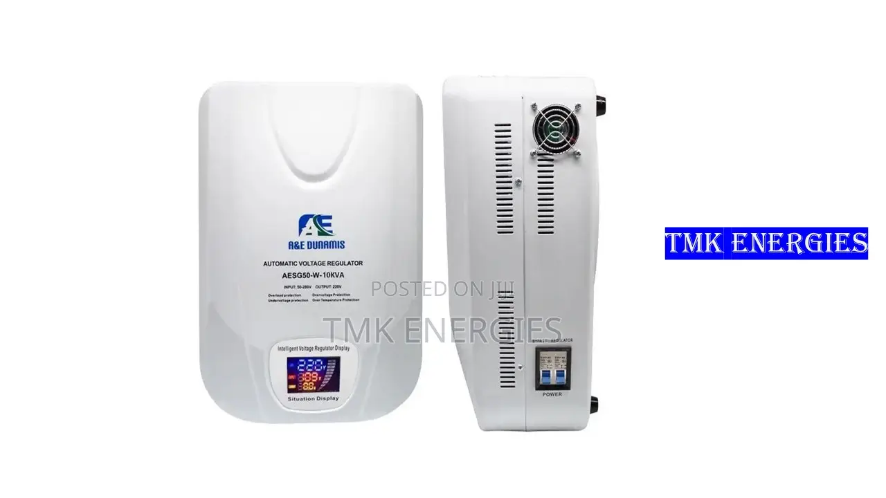 10kva A E Dunamis Servo Stabilizer 90v G Series