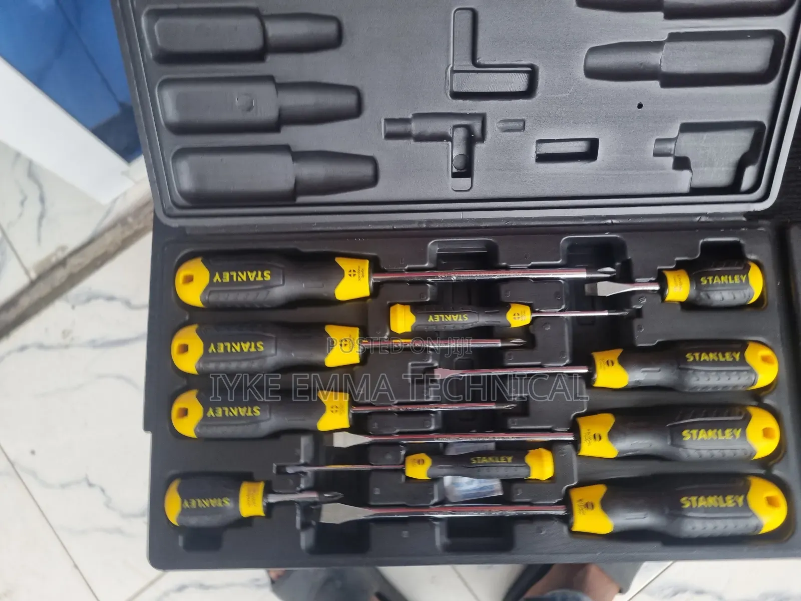 Stanley 10 Piece Cushion Grip Screwdriver Set