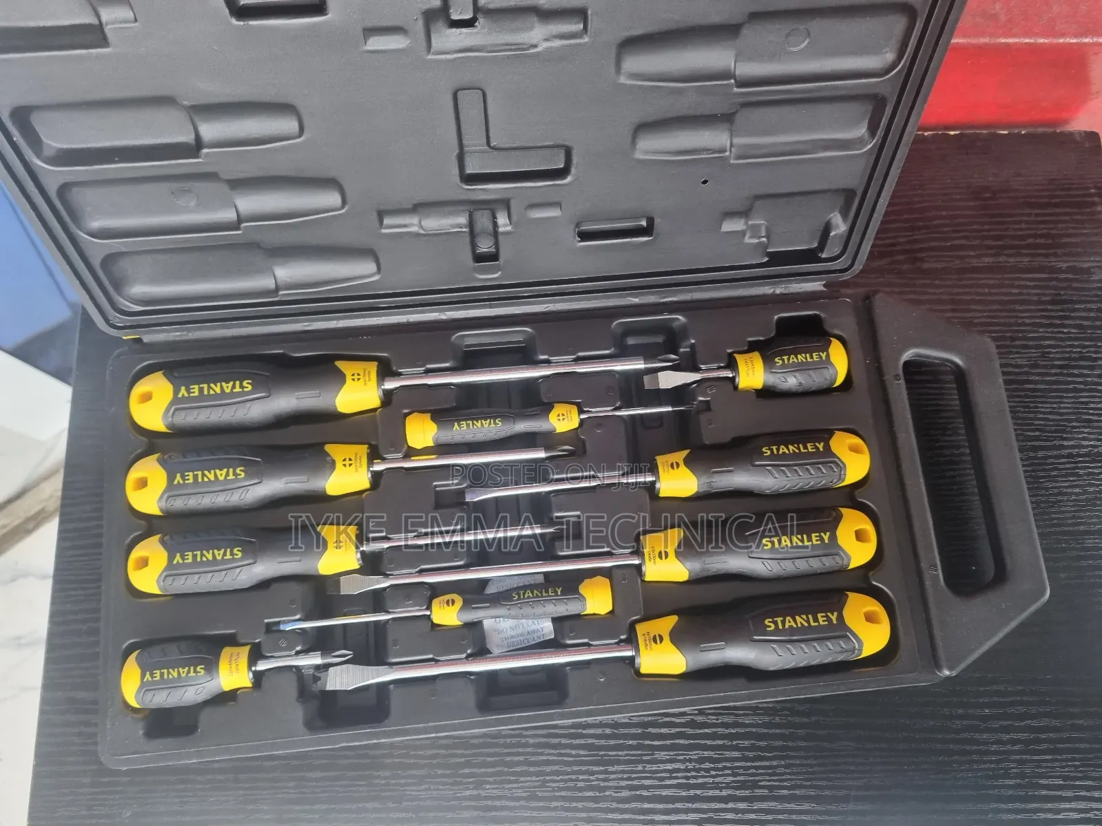 Stanley 10 Piece Cushion Grip Screwdriver Set