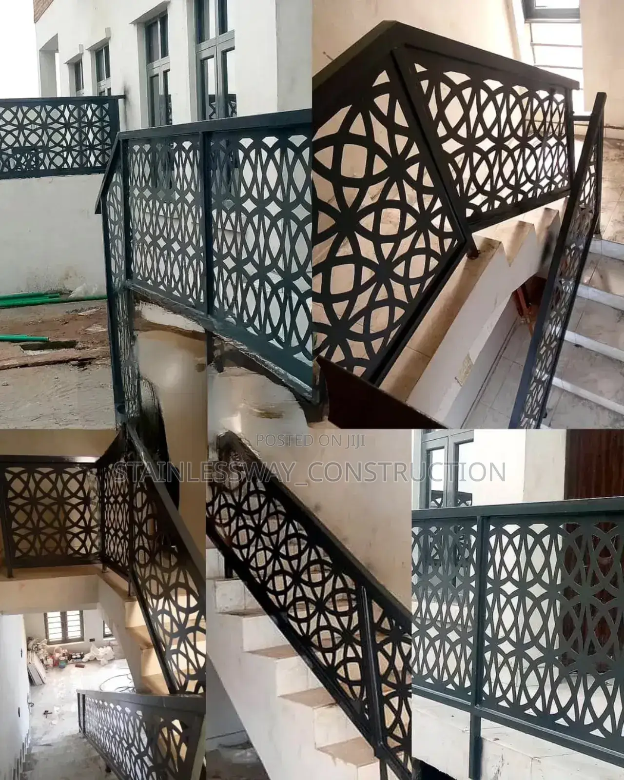 Custom Lasercut Handrails