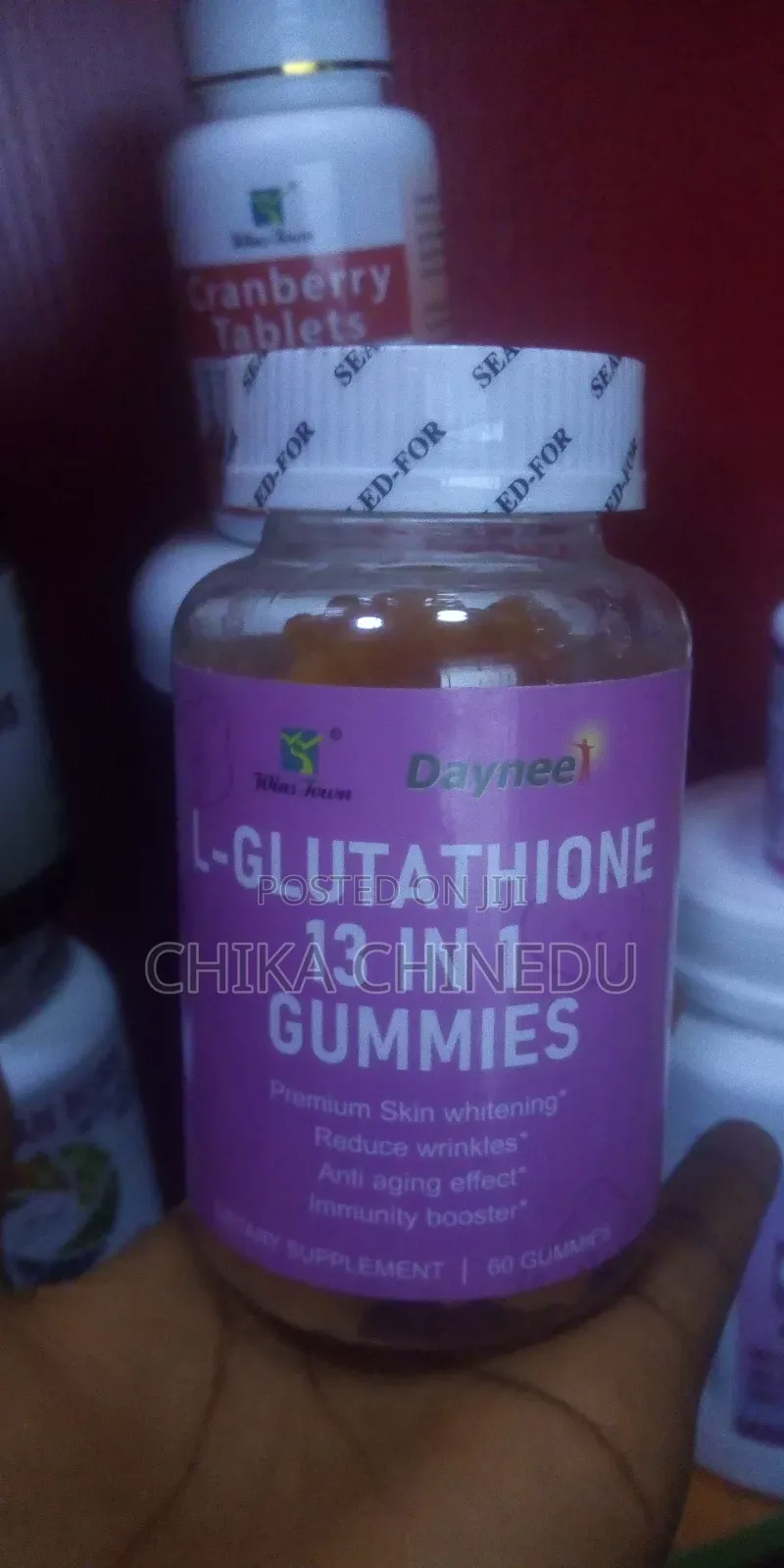 L-Glutathionne 13 in 1 Gummies