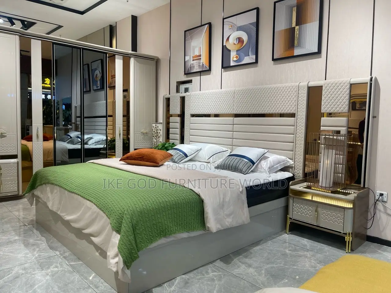 6by7 Imported Turkey Contemporary Family Bed