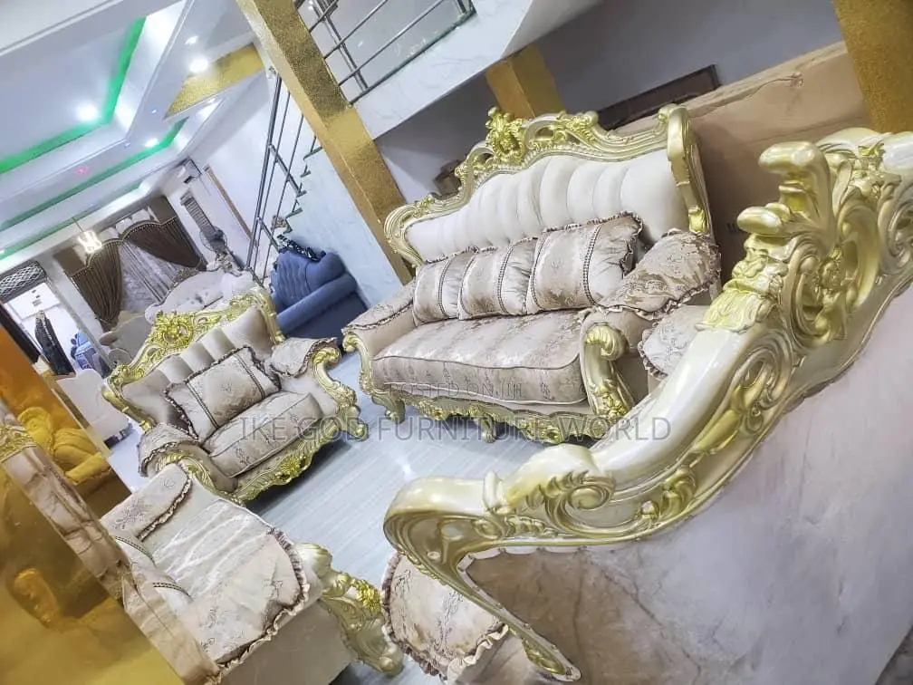 High Quality 7seater Imported Royal Fabric Sofa Chair
