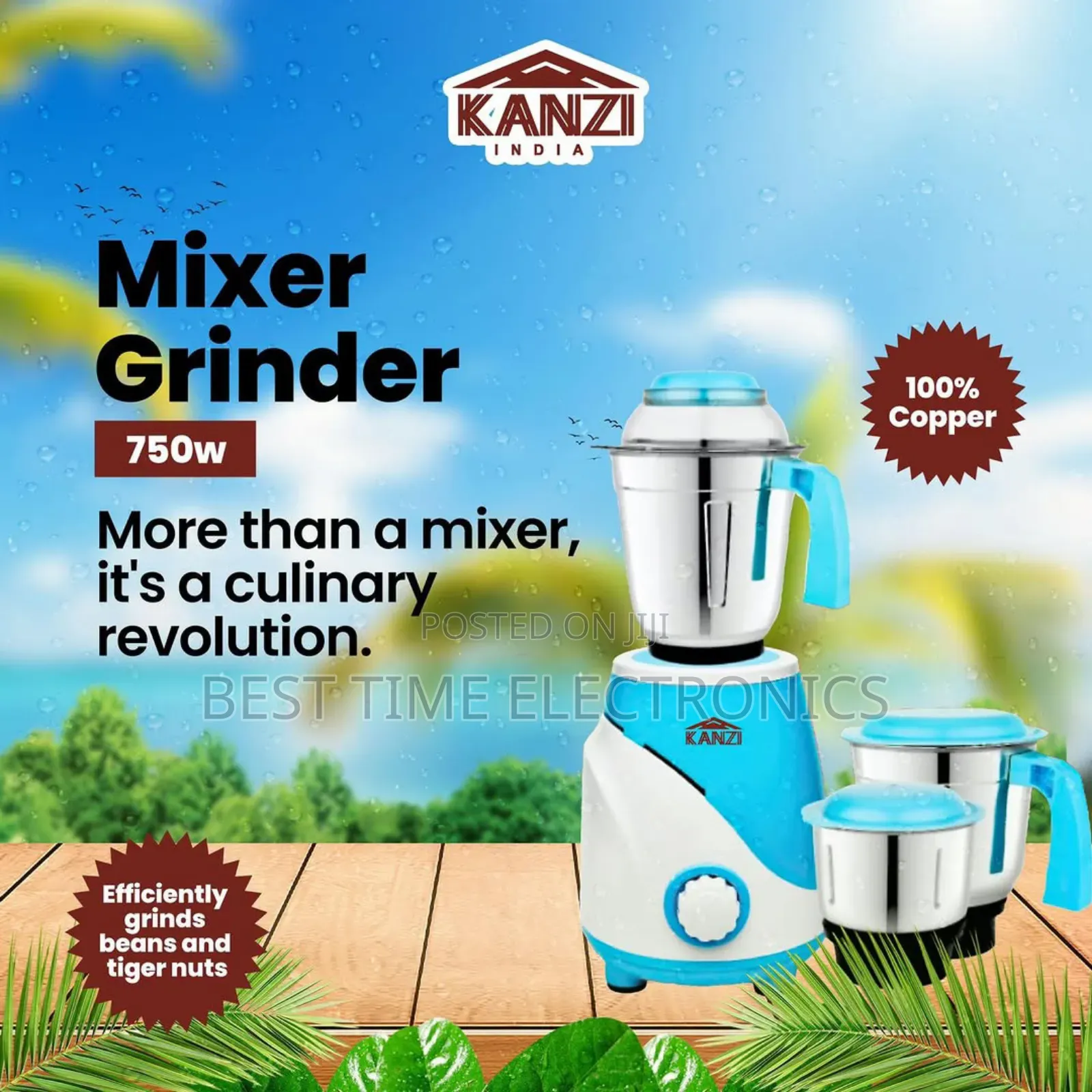 Kanzi Mixer Grinder (India)