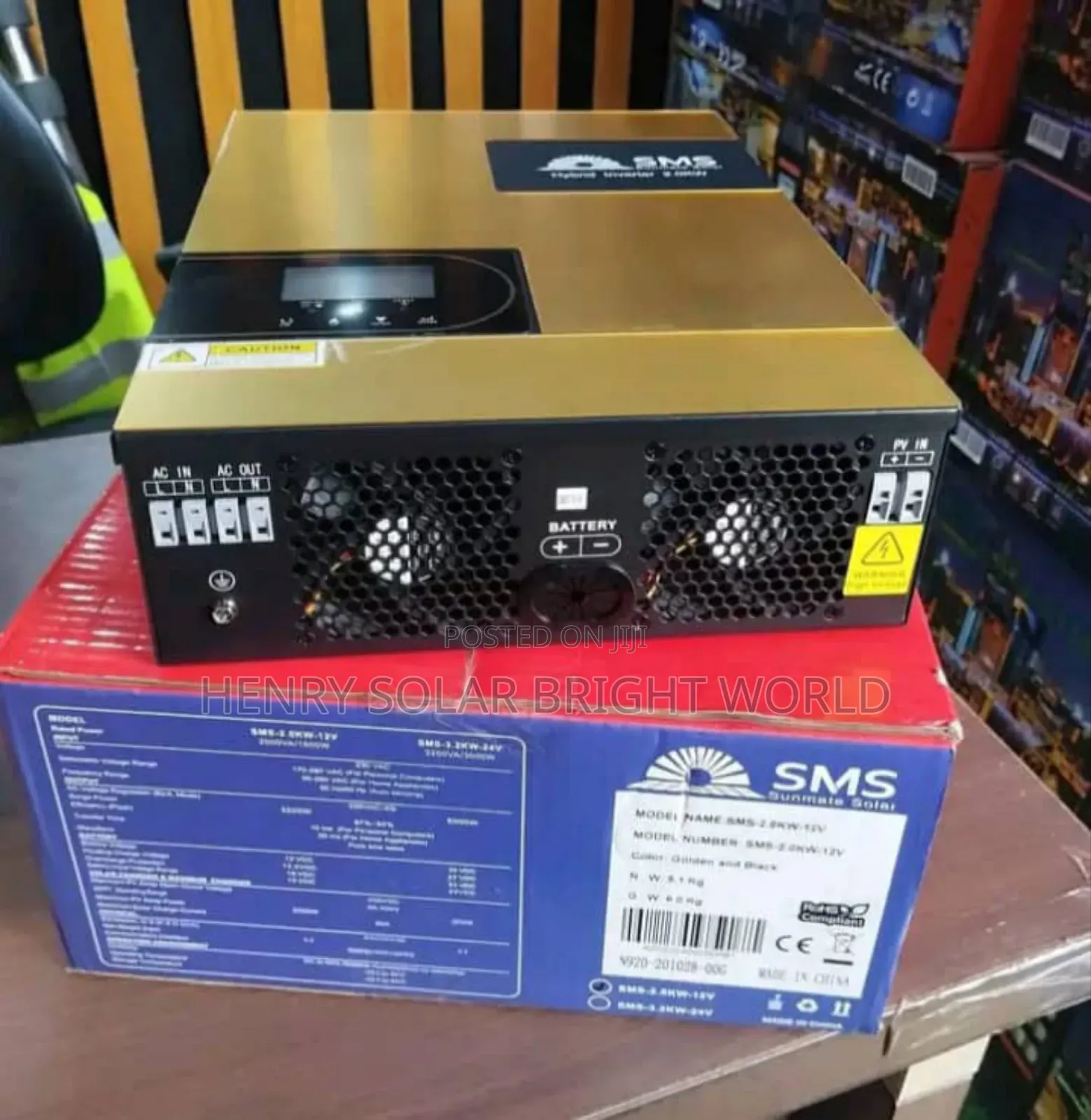 SMS 2kva 12v Hibrid Inverter
