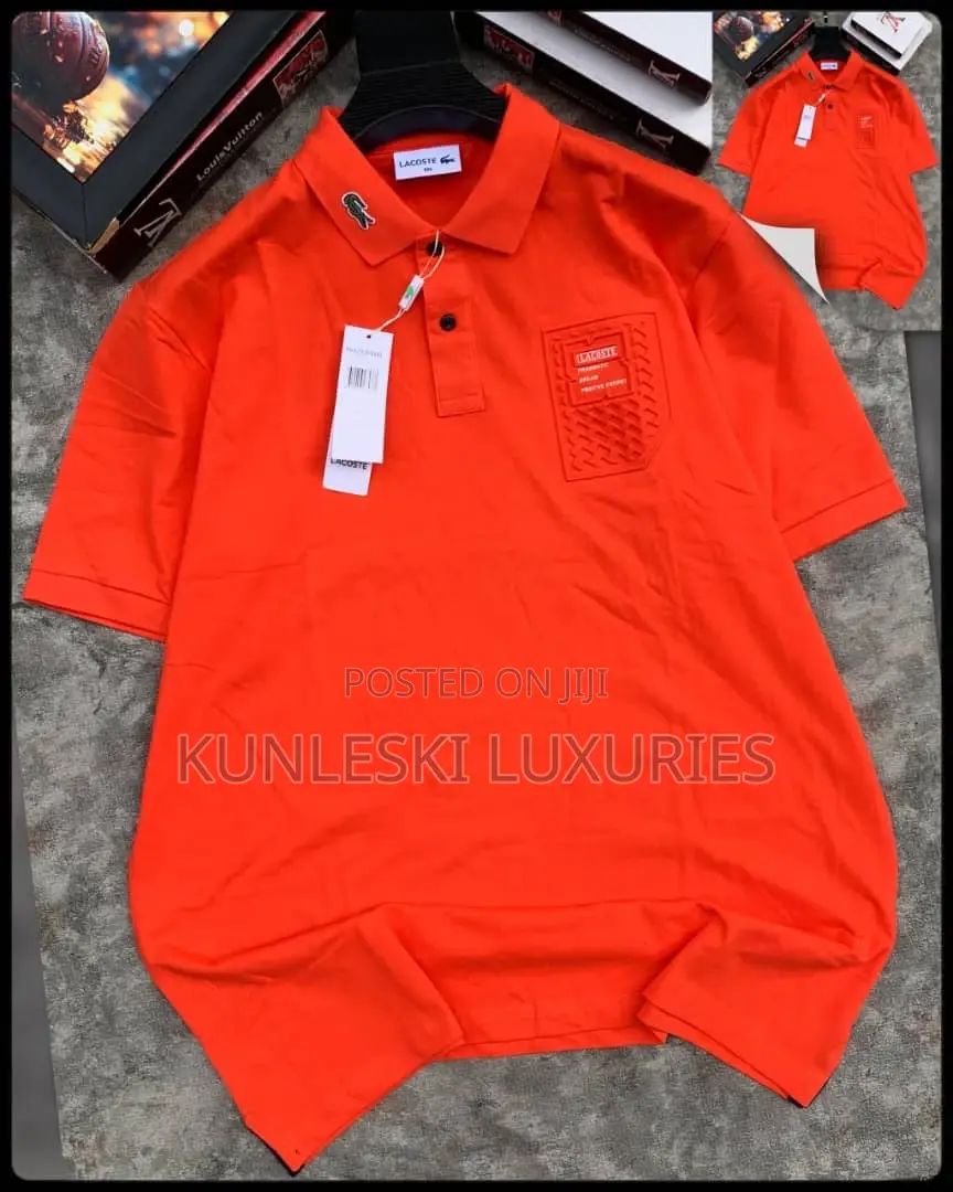 Original Lacoste High Quality Polo Tops for Men