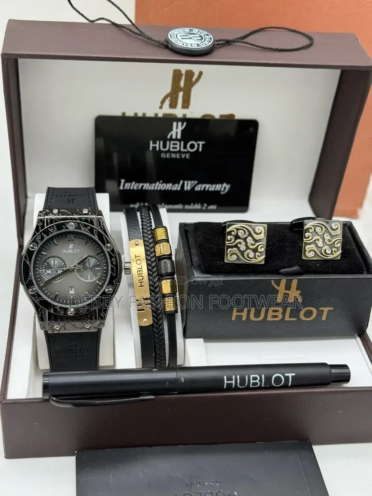 Exclusive Hublot Leather Masculine Set