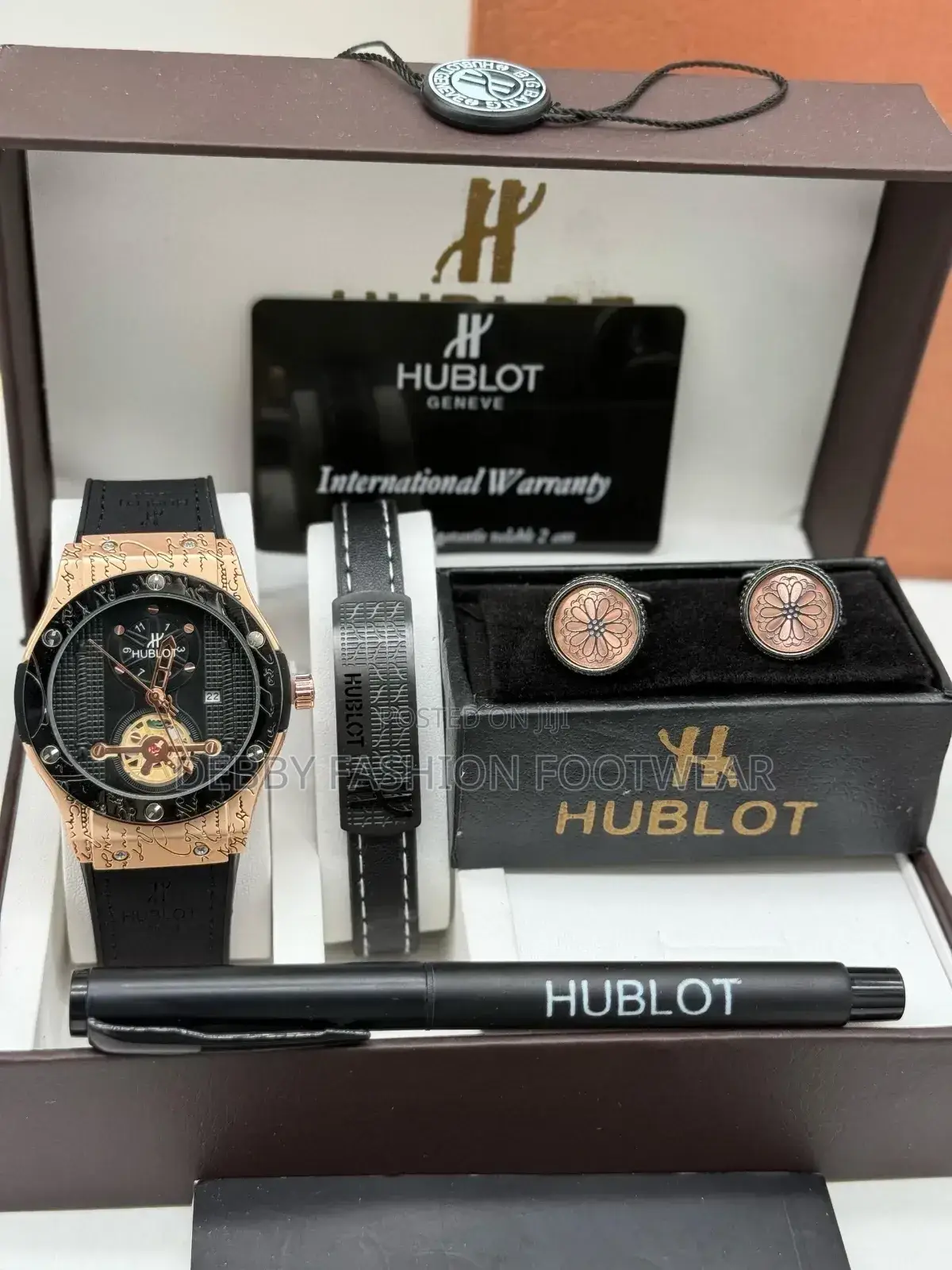 Exclusive Hublot Leather Masculine Set