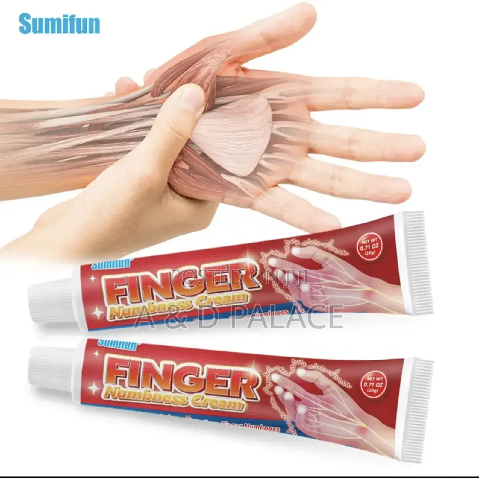 Sumifun Ling Numbing Cream – Fingers Feet Pain Relief