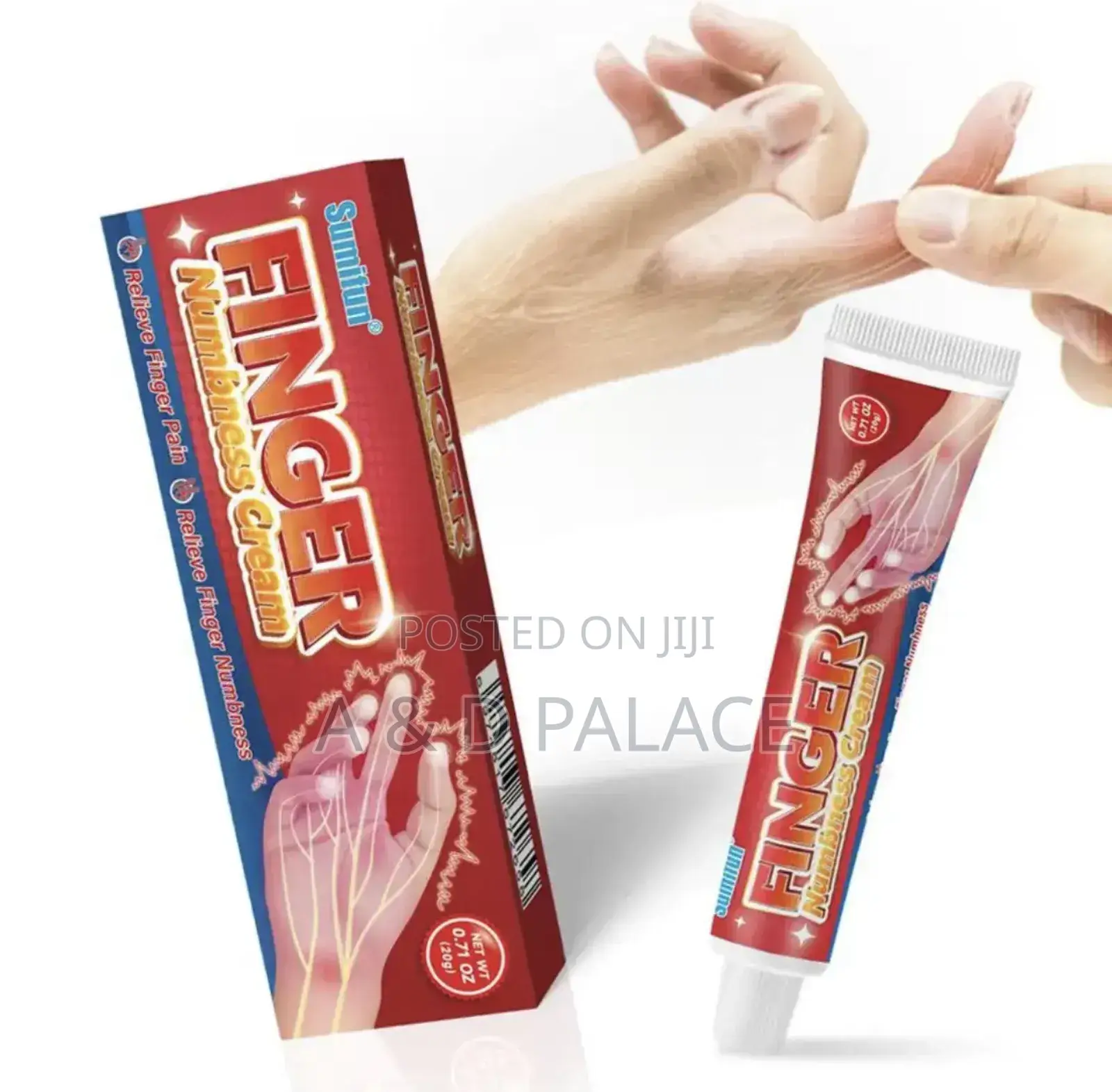 Sumifun Ling Numbing Cream – Fingers Feet Pain Relief