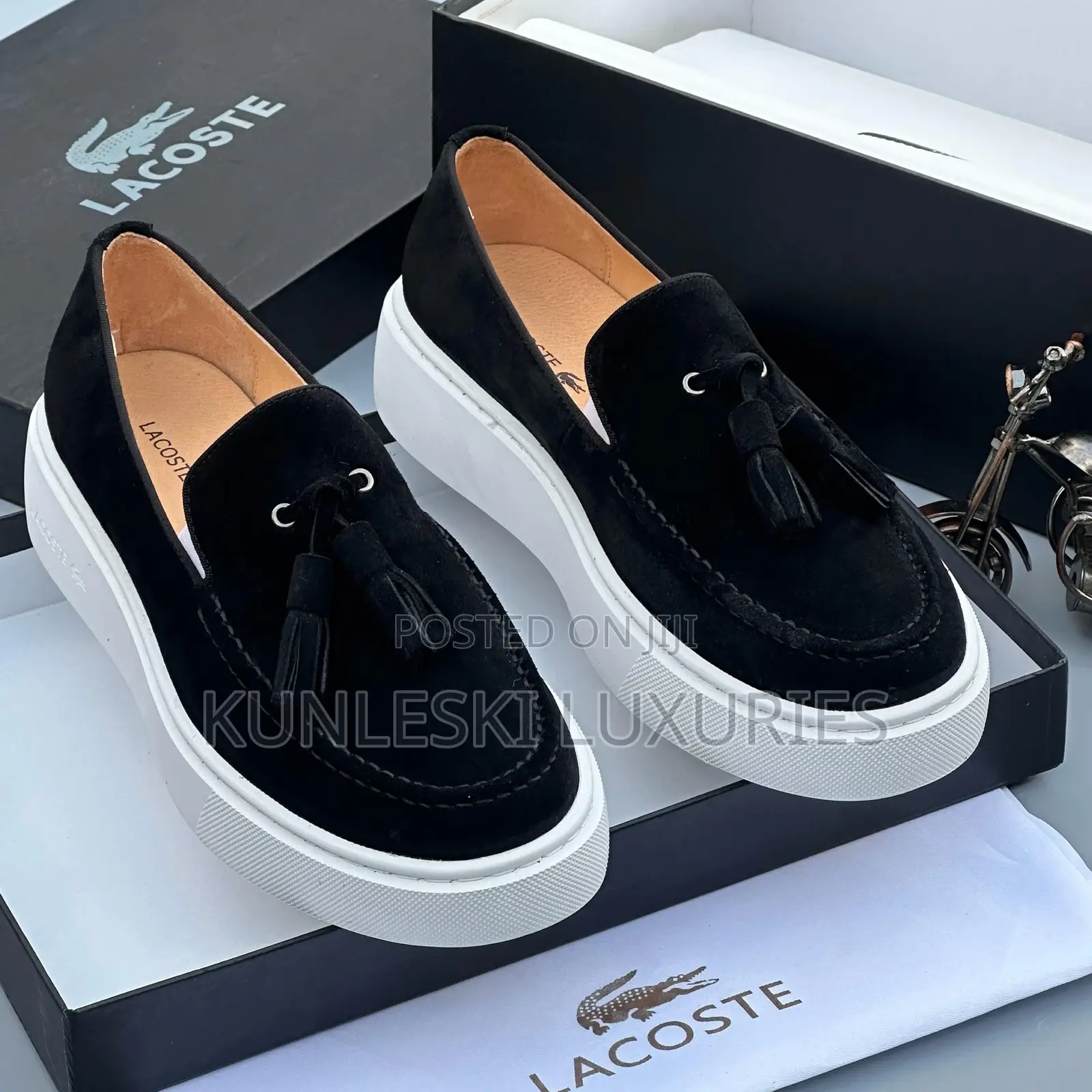 Original Lacoste Suede Casual Sneakers in 3 Colorways