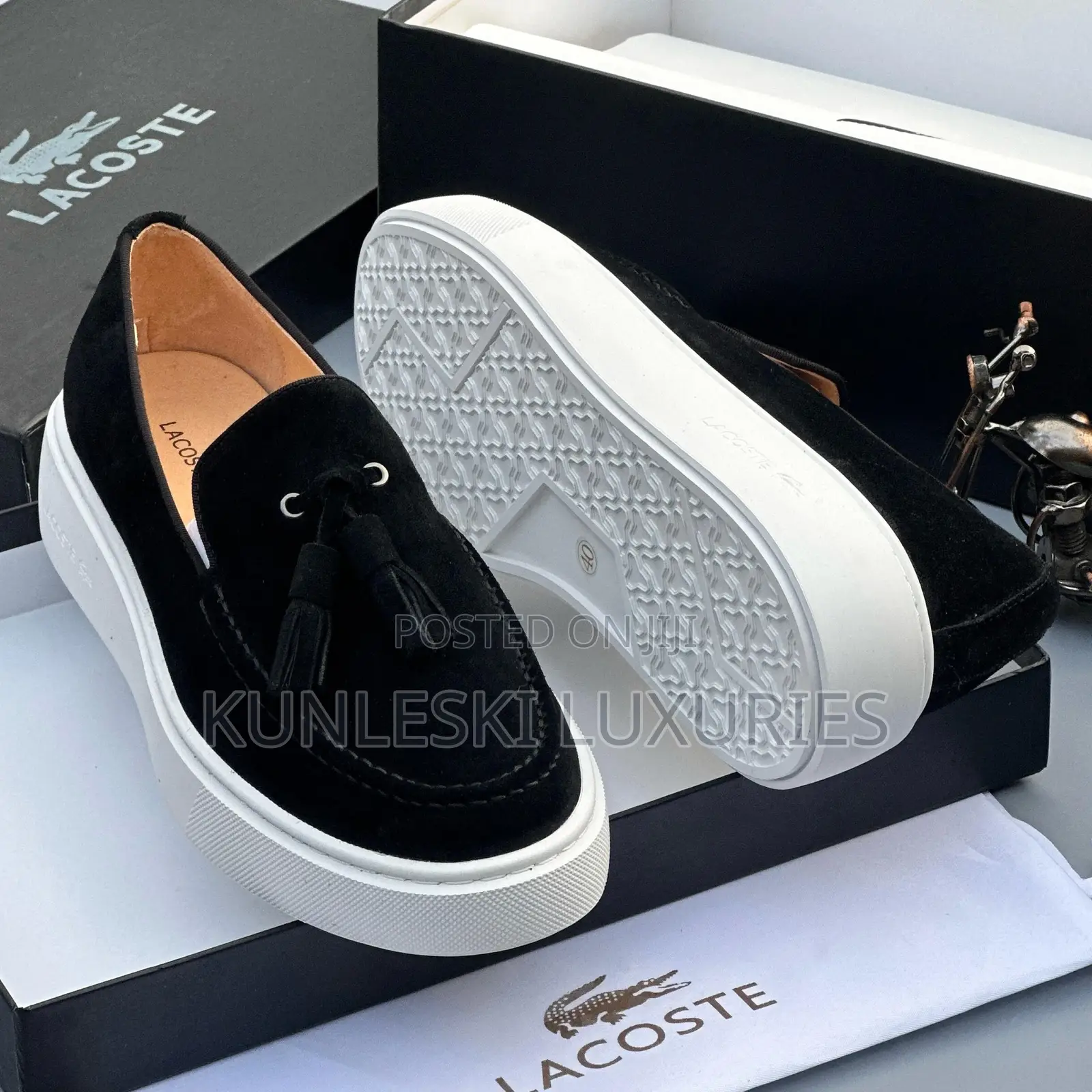 Original Lacoste Suede Casual Sneakers in 3 Colorways