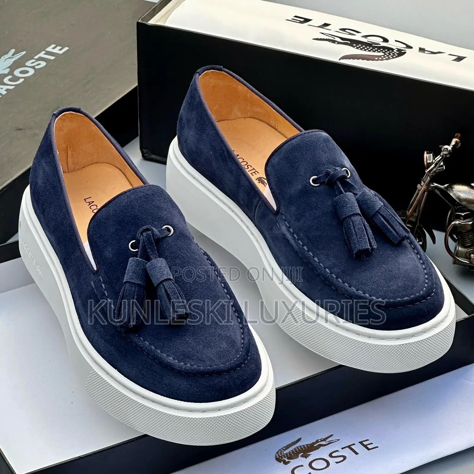 Original Lacoste Suede Casual Sneakers in 3 Colorways