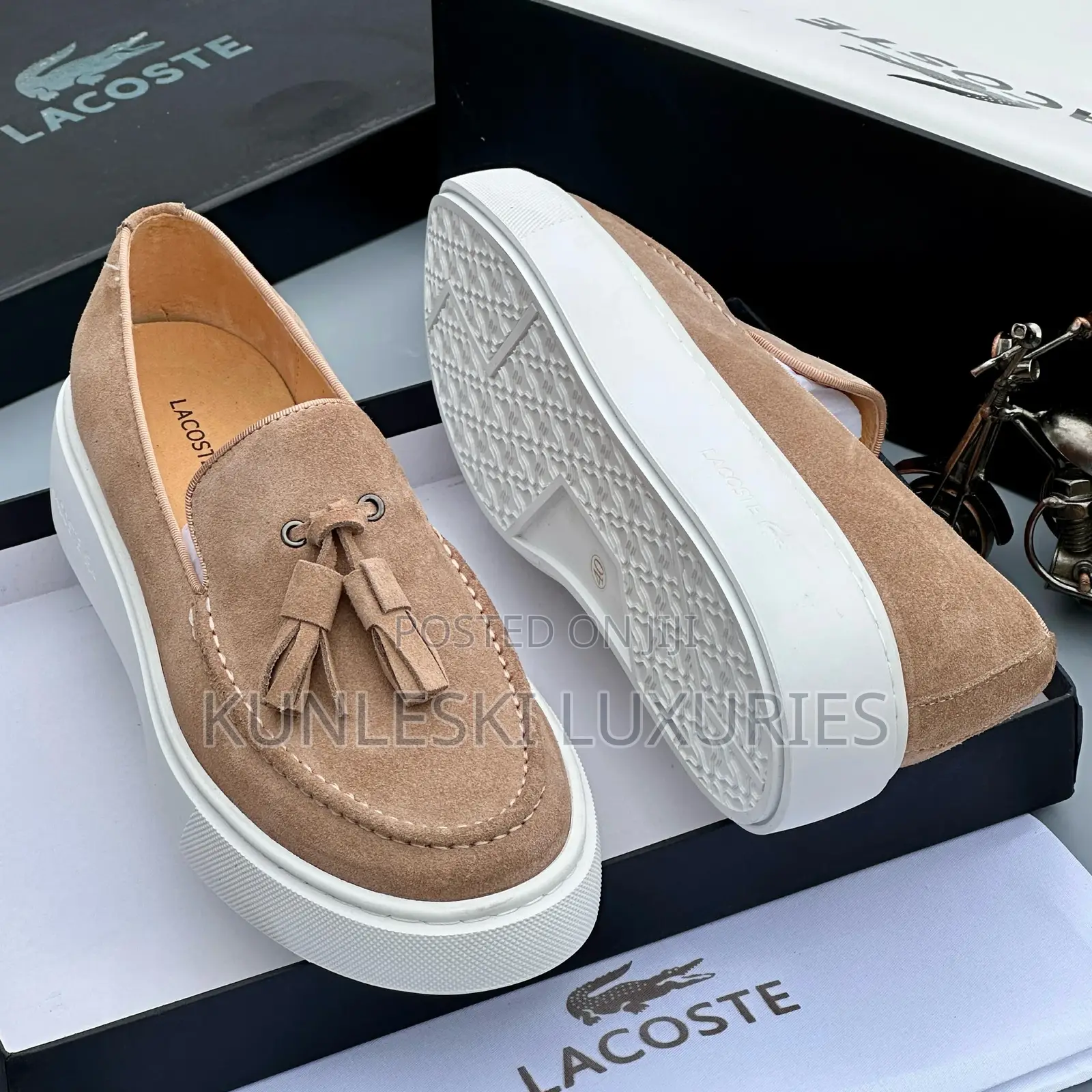 Original Lacoste Suede Casual Sneakers in 3 Colorways