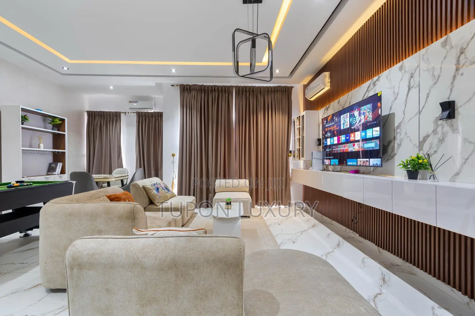 Promo Rate: Luxury 2bedroom With Snooker,Pool, Ps5