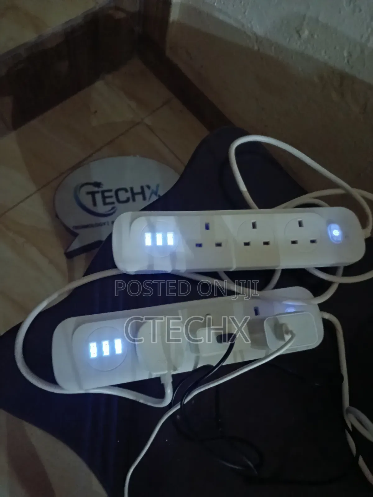 3 Ways Electrical Socket Extention Box With 3 Usb Port
