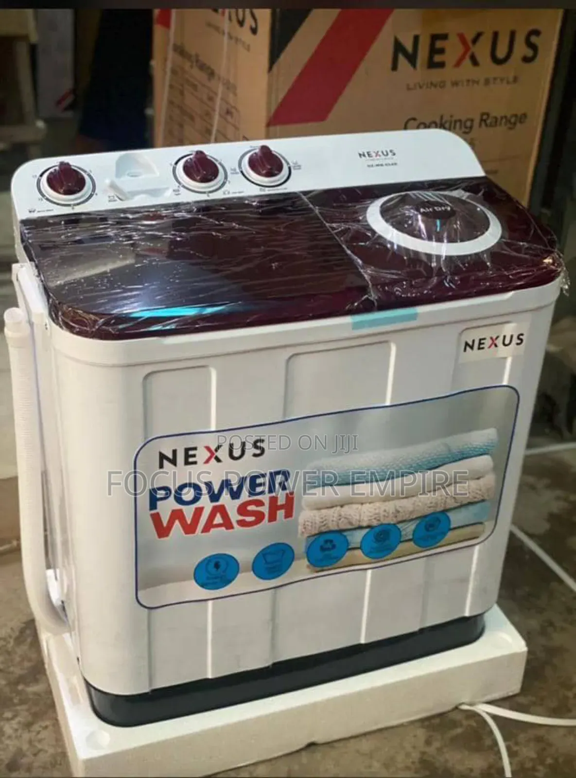 Original 8kg Nexus Power Washing Machine on Top