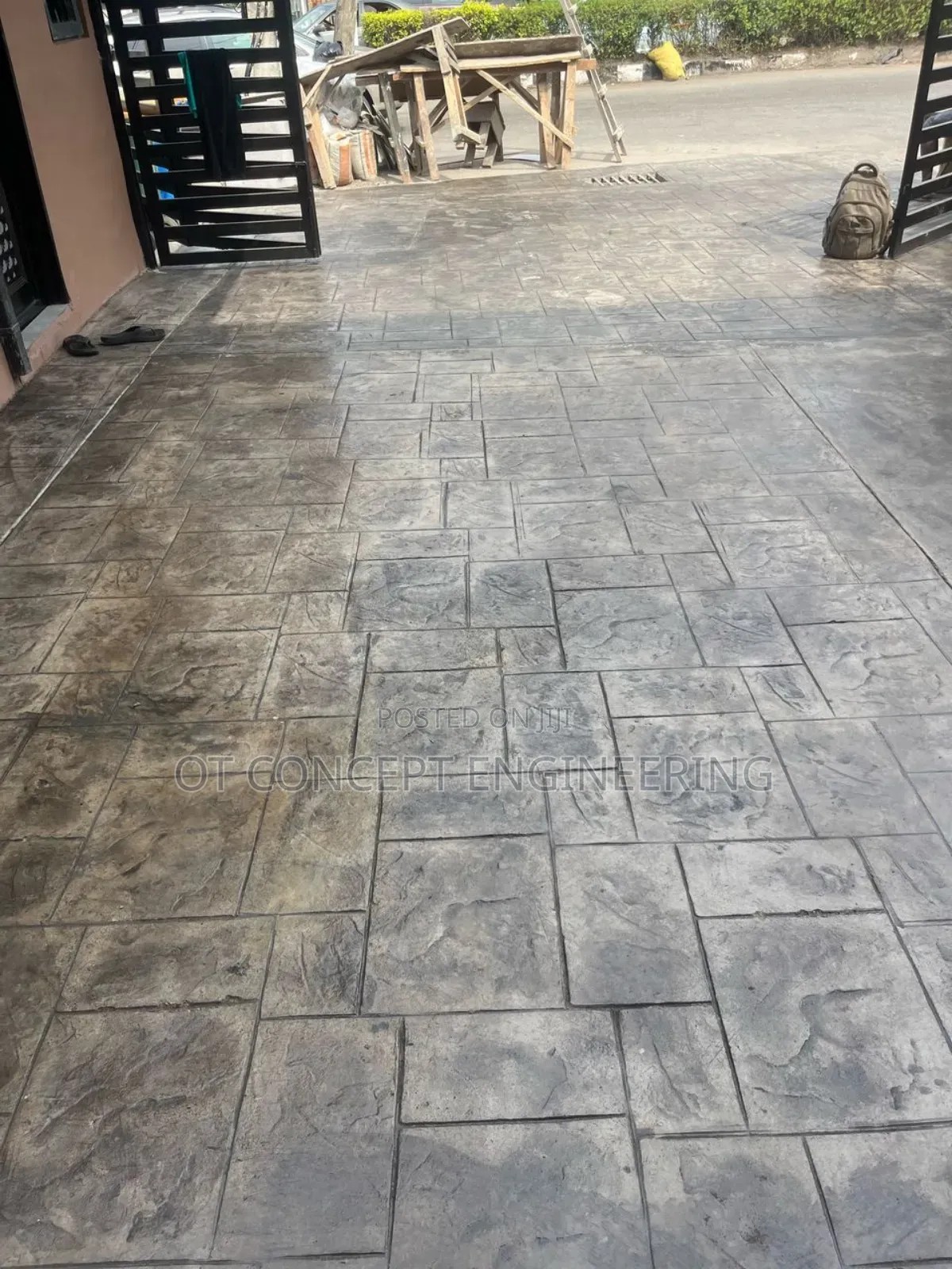 Concrete Stamp Floor Ashlar 202