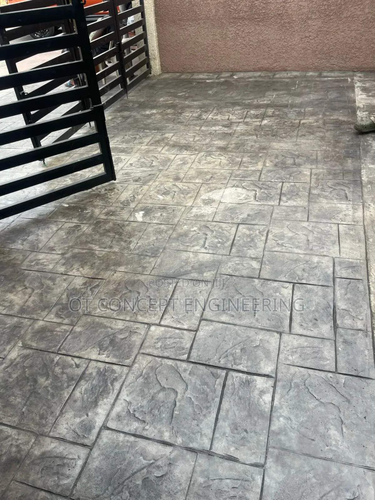 Concrete Stamp Floor Ashlar 202