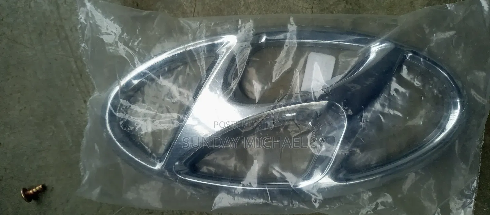 Hyundai Santa Fe Front Grille Log