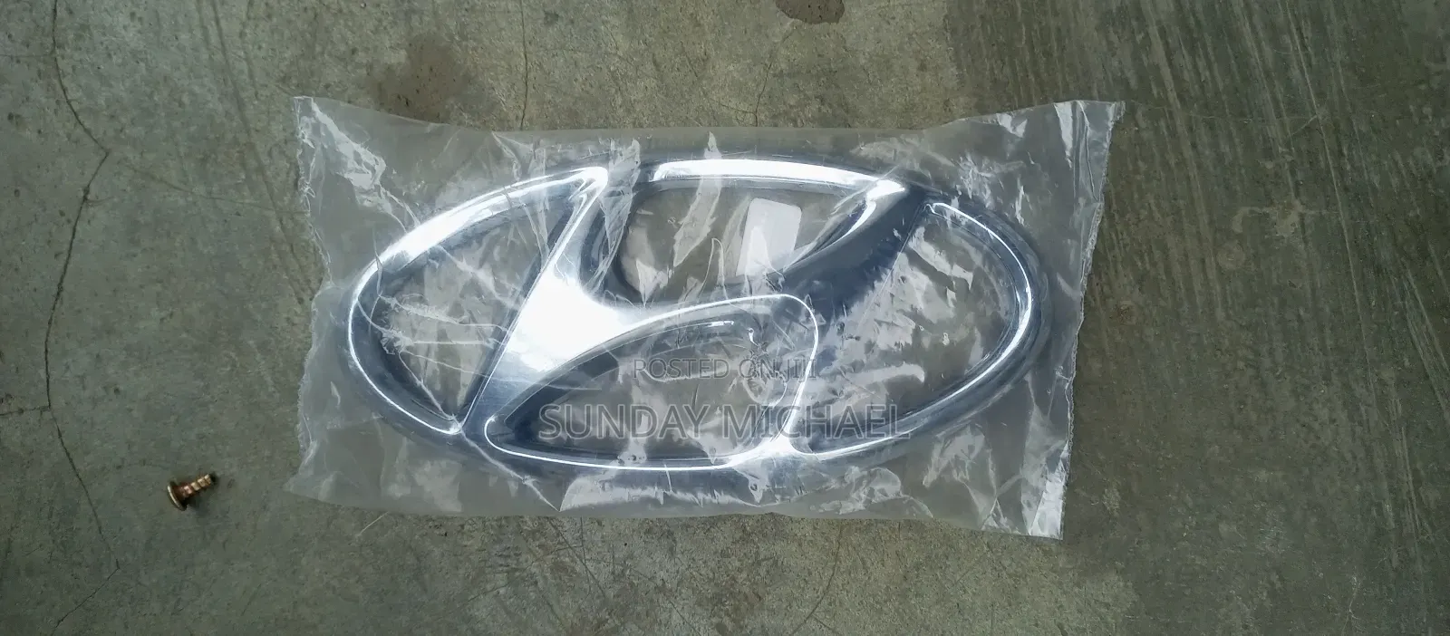 Hyundai Santa Fe Front Grille Log