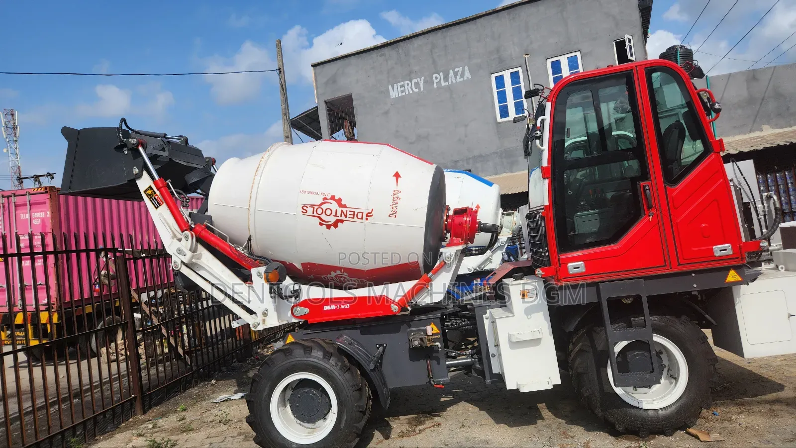 DGM Mobile Selfloader Concrete Mixer DGM -3.5m3