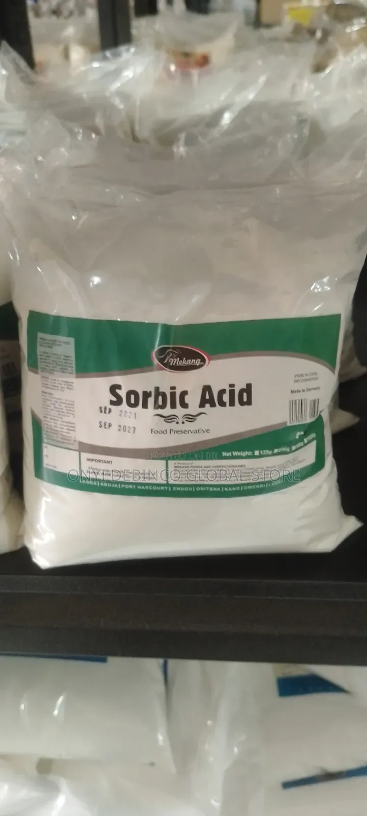 Sorbic Acid Preservative 1kg and 500ml