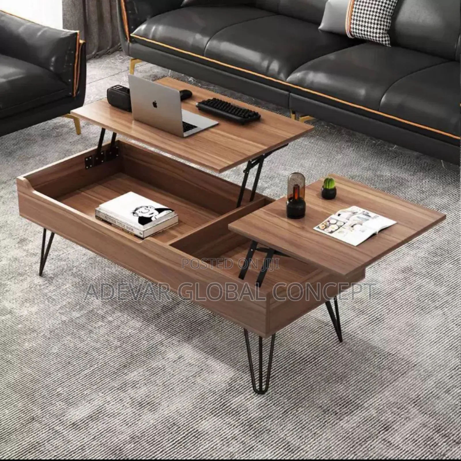 Foldable Multifunctional Nordic Center Coffee Table