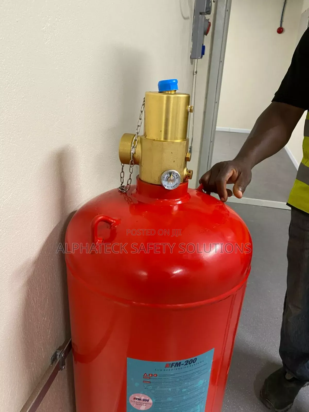 Refilling Of Fm200 Clean Agent