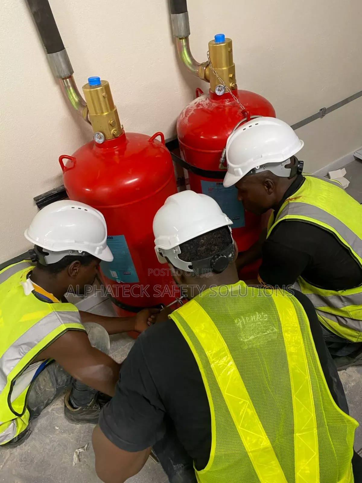 Refilling Of Fm200 Clean Agent