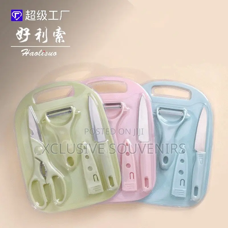 5in1 Durable Fruits Knife Set ( Souvenir Ideas )