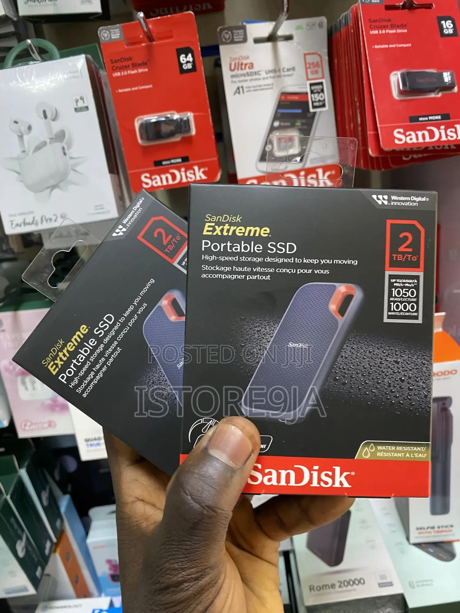 Sandisk Extreme Portable 2tb Ssd Hard Drive