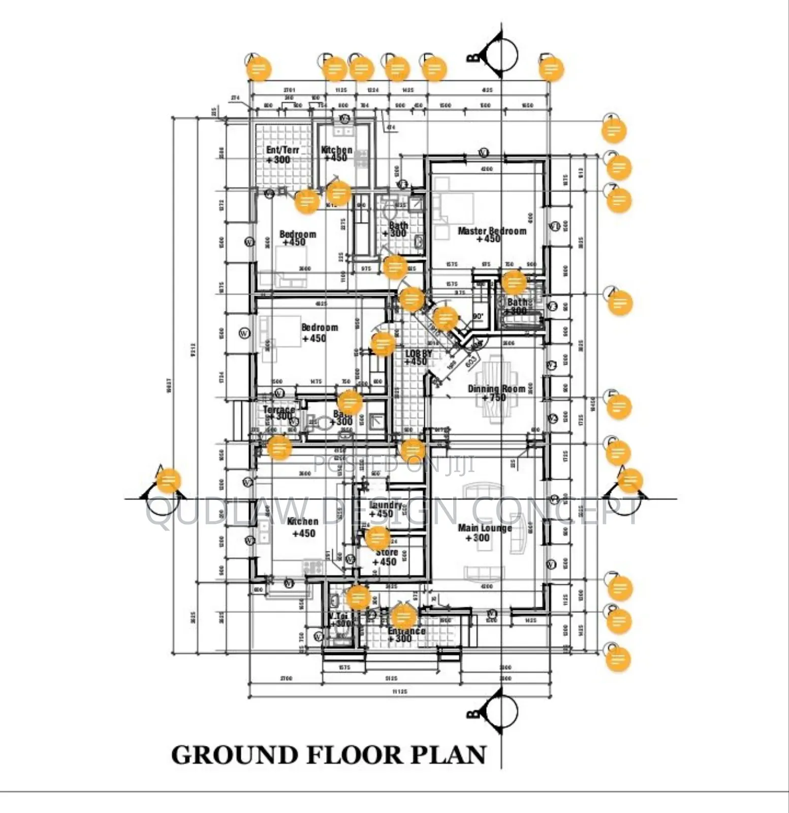 House Design ( Full Architectural Drawing)