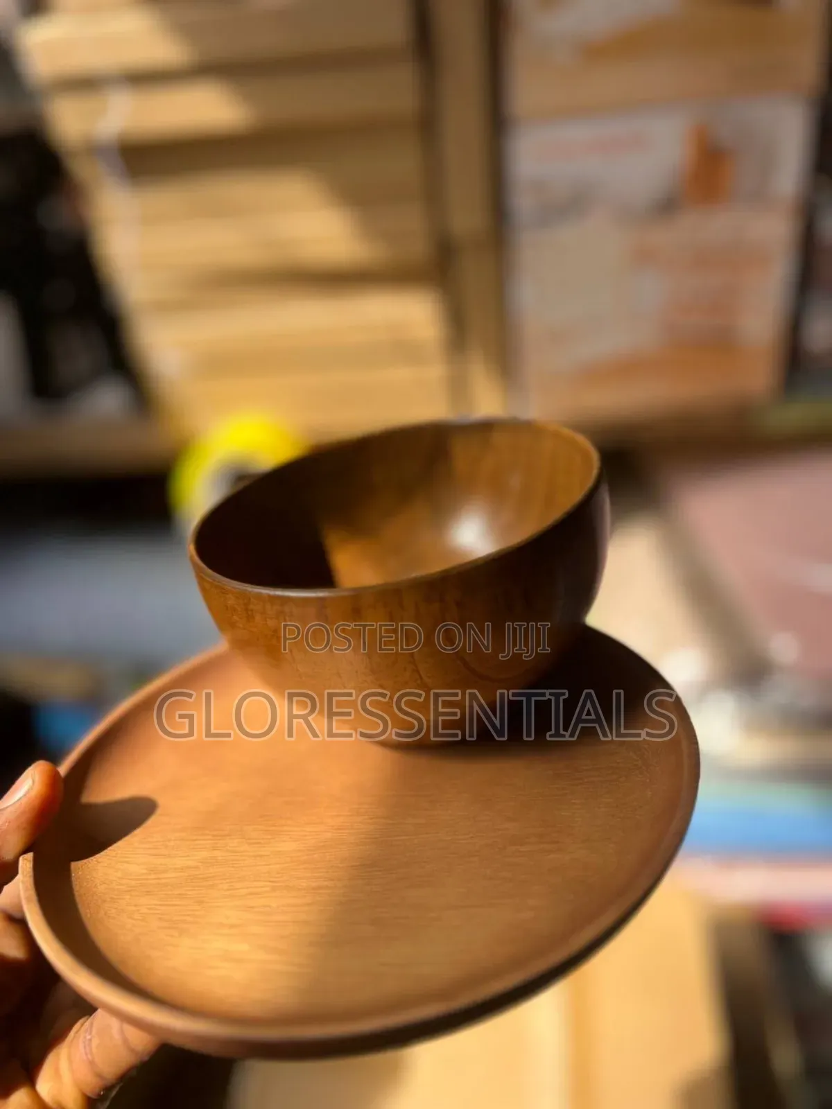 Wooden Food Bowls and Flats