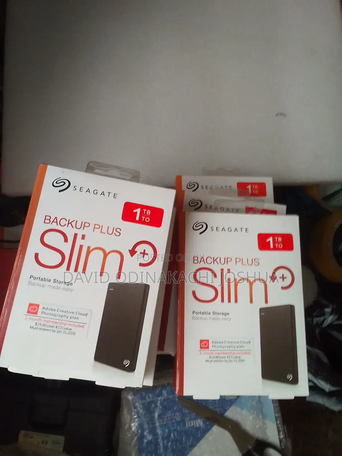 Seagate 1 Tb Backup Plus Slim