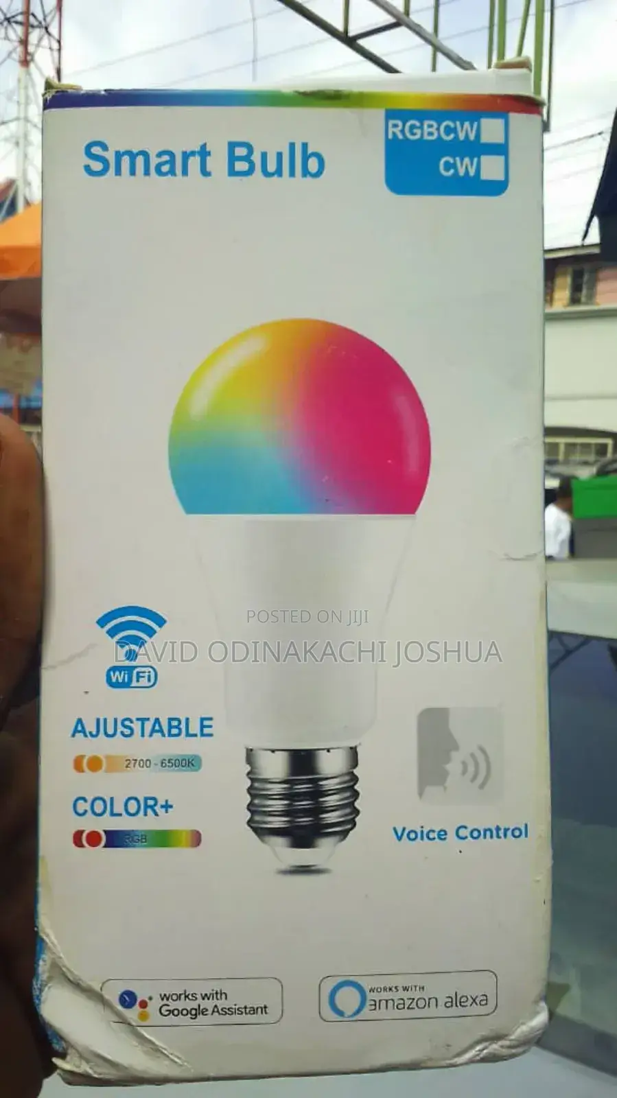 Wifi Smart Led Light Bulb 10w E27 RGBCW Model