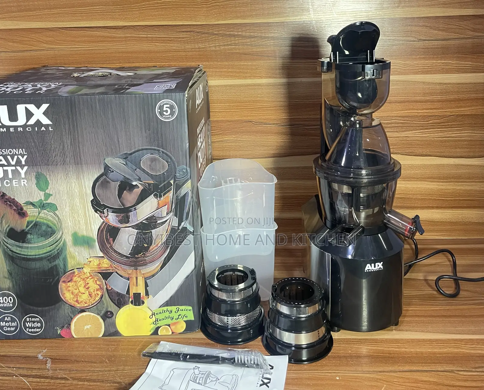 Aux 400wtts Commercial Slow Juicer